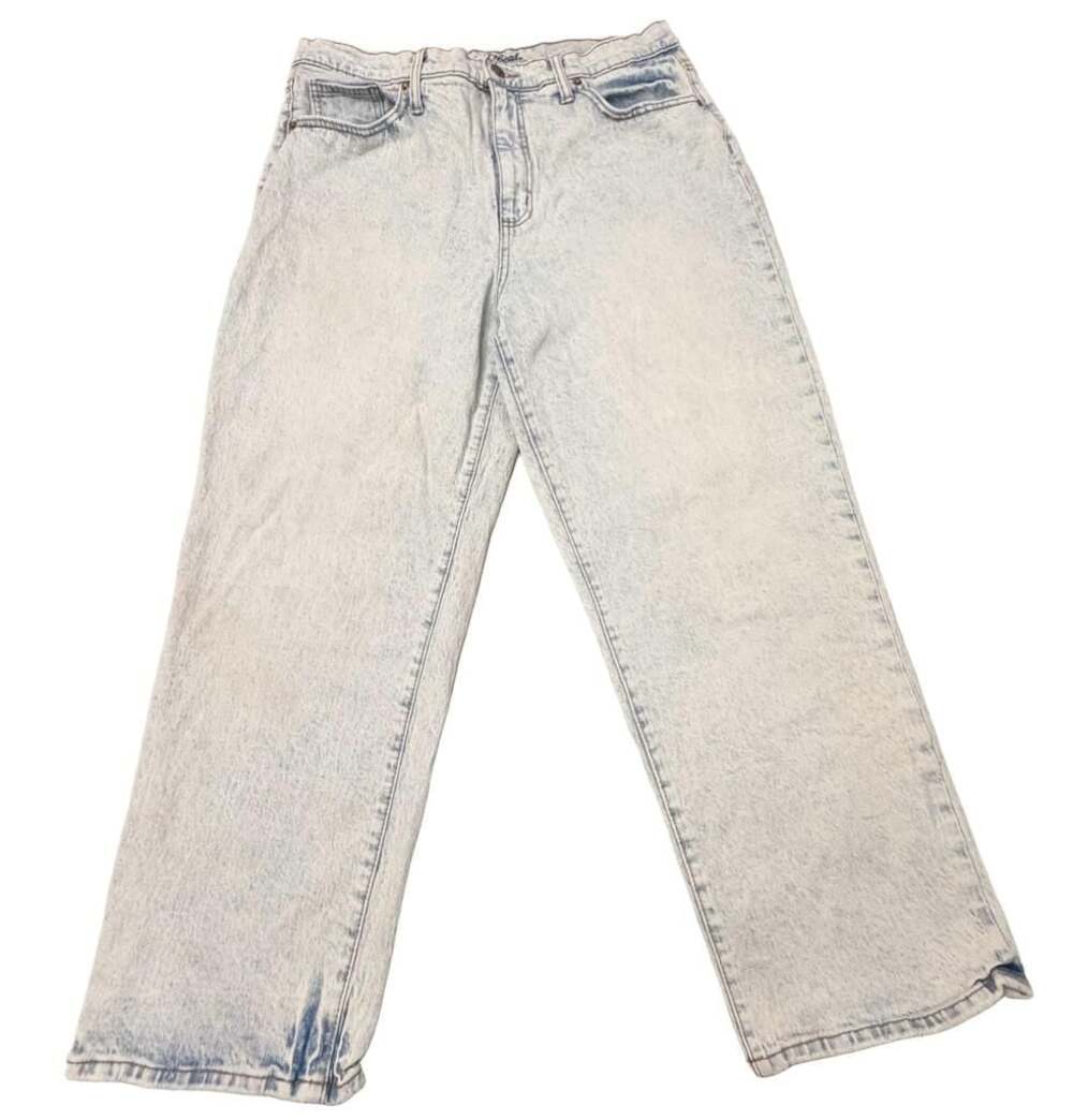 Universal Thread Women's Acid Wash Straight Leg Jeans Size 16/33R
